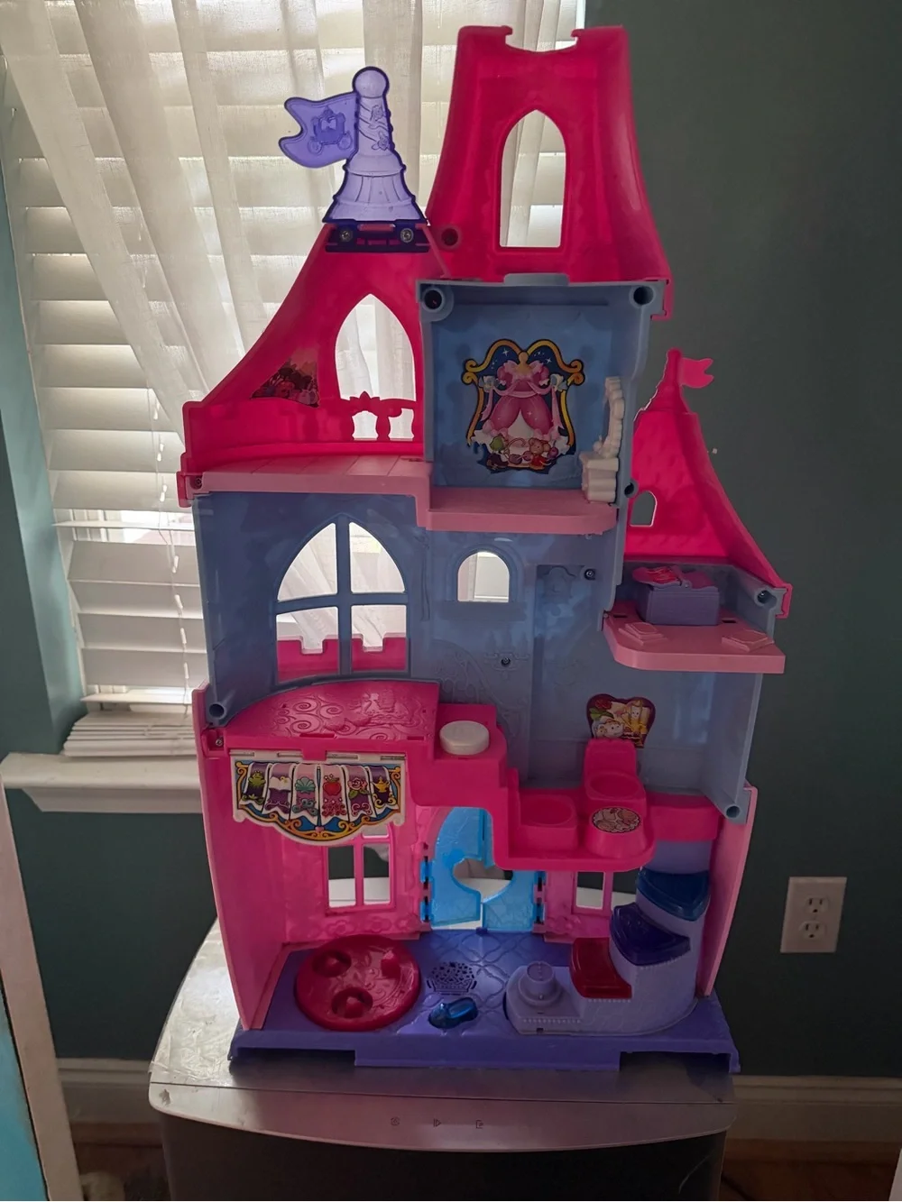 Fisher Price Disney Princess Magical Wand Palace Little People CASTLE ONLY!